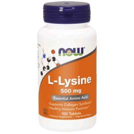 L-Lysine 500мг от Now