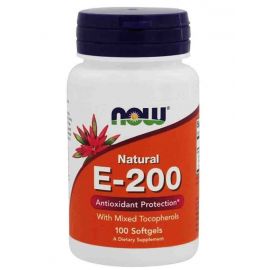 NOW Vitamin E-200 Mixed Tocopherols